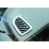 2016- For Benz GLC X253 Dashboard L&R Air Outlet Vent 2PCS Trim ABS Silver