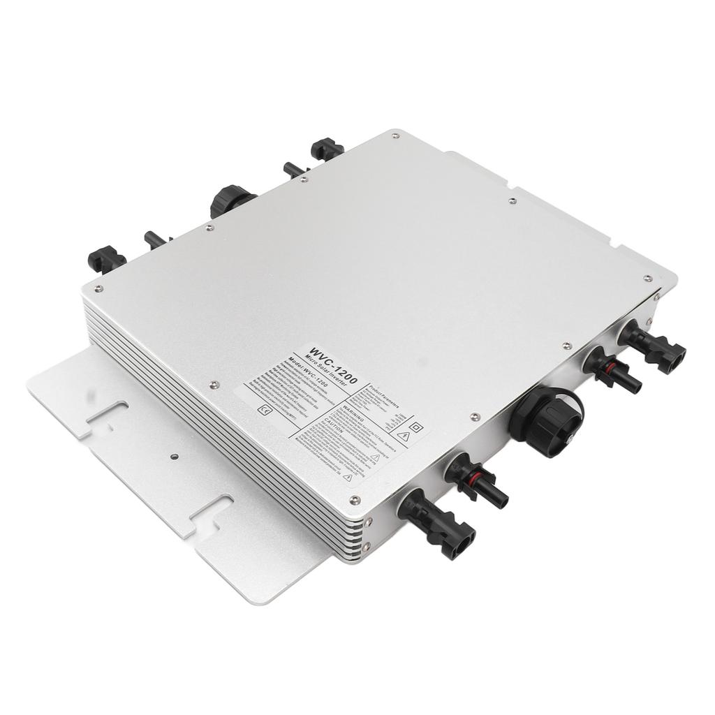 Микроинвертор для солнечной сети с самоохлаждением IP65 WVC 1200 Вт 100 В?Солнечный микроинвертор 240 В для дома