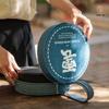 Портативный керамический дорожный чайный набор для кунг-фу Edenus