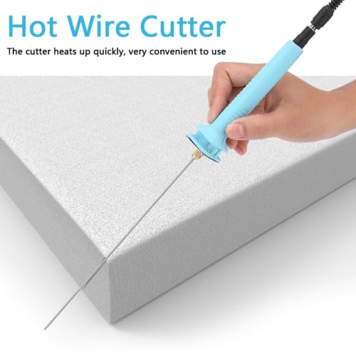 Easy-to-use Foam Cutting Pen with Power Adapter, Ideal for Cutting Custom Foam Blocks, Cutting, Engraving, and Writing On Foam. Hot Wire Cutter Pen, U
