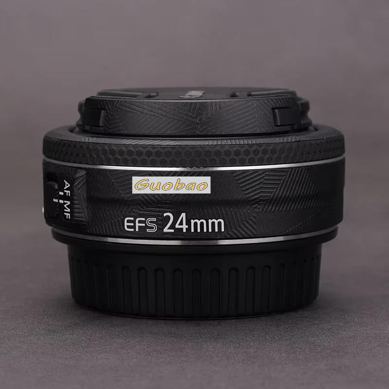 Декаль-скин для объектива Canon EF-S 24mm F2.8 STM, защитная пленка-чехол для объектива Canon EF-S24 F2.8, защитная наклейка для canon 24mm 2.8