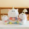 Unicorn Toy Fur Fashion Comfortable Cute Cartoon Throw Pillow Cushion Gift Doll