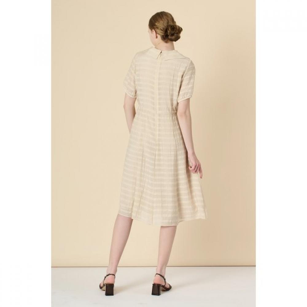 Bcbg Drawstring Dress With Shirt Collar B3m4o622