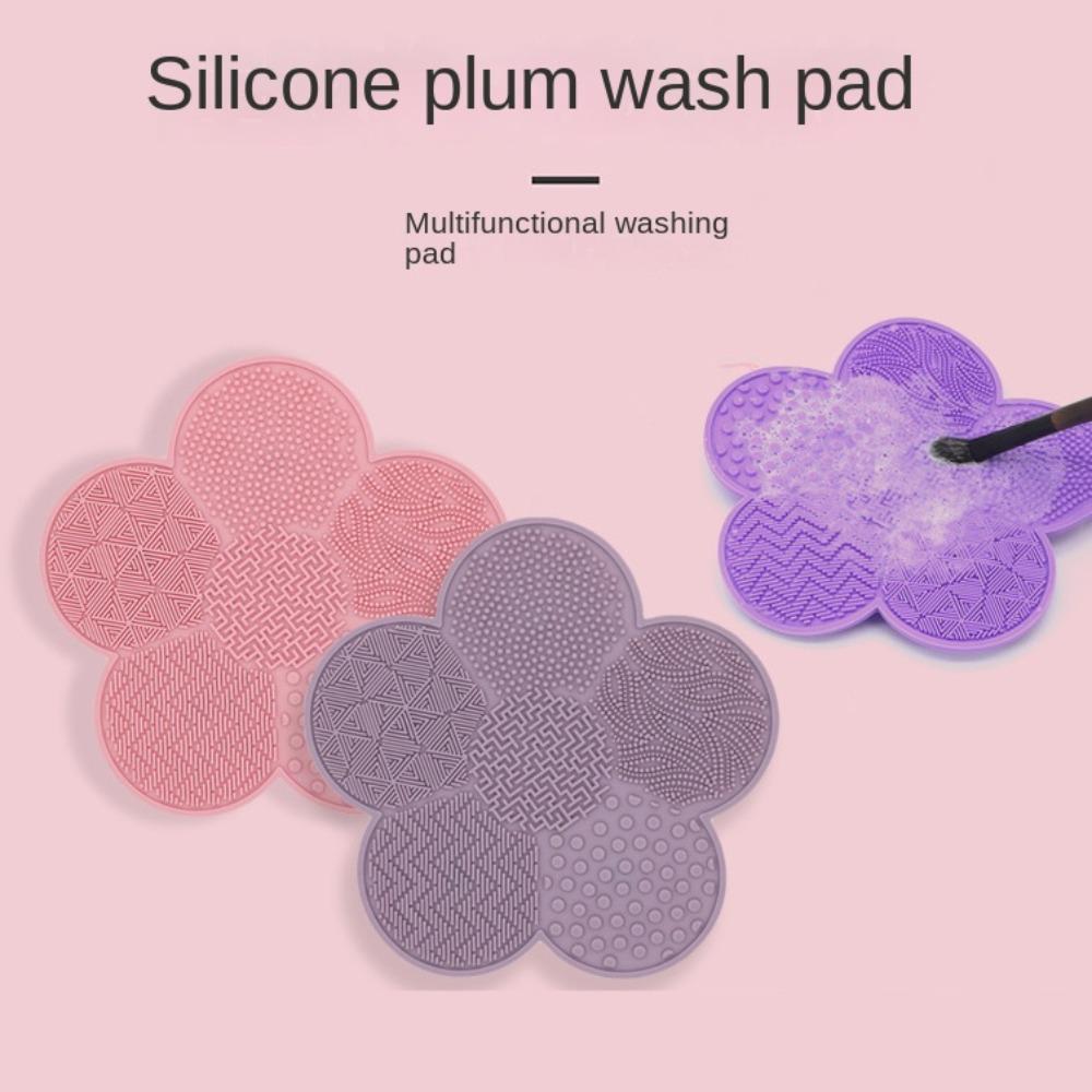 Scrubbing Pad Silicone Brush Cleaner Multifunctional Cleaning Mat Cleaner Pad Make Up