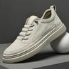 Весенние и осенние повседневные кожаные мужские туфли, легкие мужские кроссовки, дышащая спортивная обувь для мужчин, обувь для скейтборда