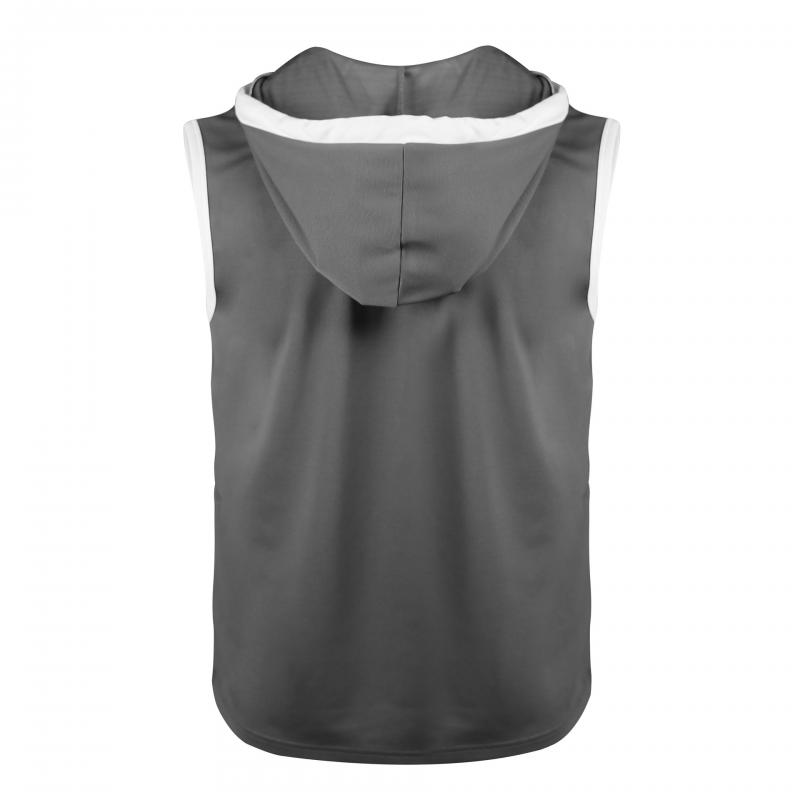 Men Tanks Top Hooded Solid Color Summer Male Sleeveless Sports Top Loose Sleeveless Fitness Vest Party Sweatshirt