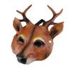 Маска Оленя Рождественская Карнавальная Вечеринка ПУ Пенопластовая Животная Маска Оленя Праздничный Реквизит Бар Декорация Маска Головной убор