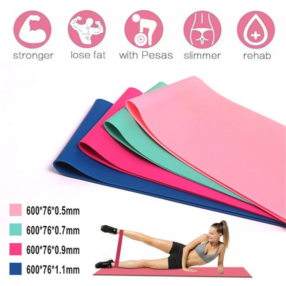 Training Exercise Body Building Home Fitness Resistance Bands Loop Workout Band Yoga Pilates