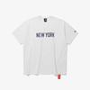 New Era Футболка с флагом New York Yankees Белая 15147544