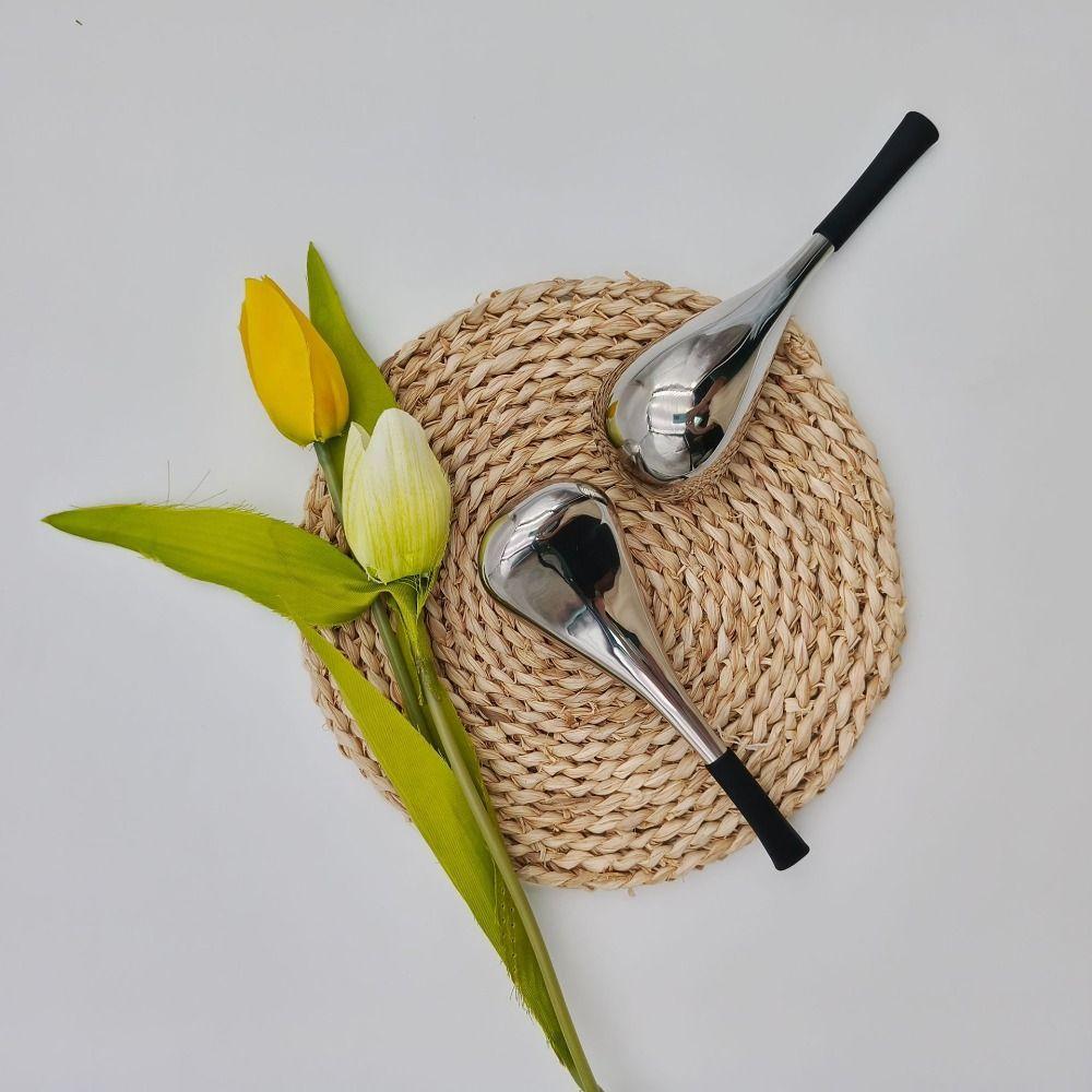 Freeze Ice Globes Spoon Massager Puffiness Anti Wrinkles Facial Globes Roller Gold/Silver Eyes Cooling Roller Ball Beauty