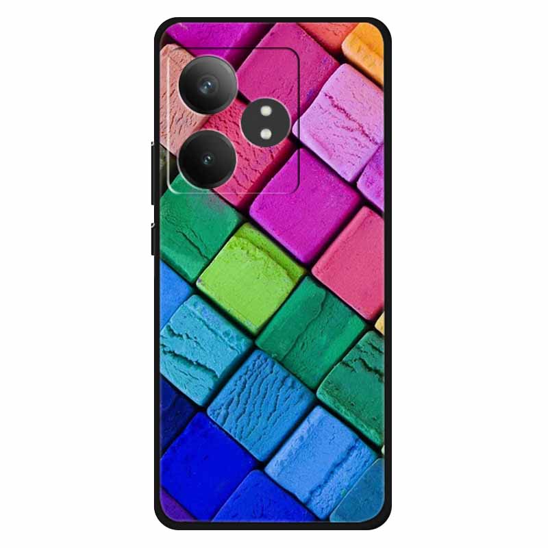 Чехол Для Realme GT 6T / GT 6 Чехлы Силиконовый Планета Расписной ТПУ Мягкая Задняя Крышка Телефона Для RMX3853 Защитный Чехол RMX3851 GT 6