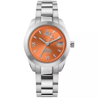 Женские часы Vivienne Westwood VV292ORSL Серебристый/Оранжевый [Параллельный импорт]