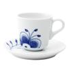 Royal Copenhagen ROYAL COPENHAGEN Blue Fluted Mega Coffee Cup Saucer 100ml Mocha Cup Espresso Cup 2381050 2381050 & [Item]