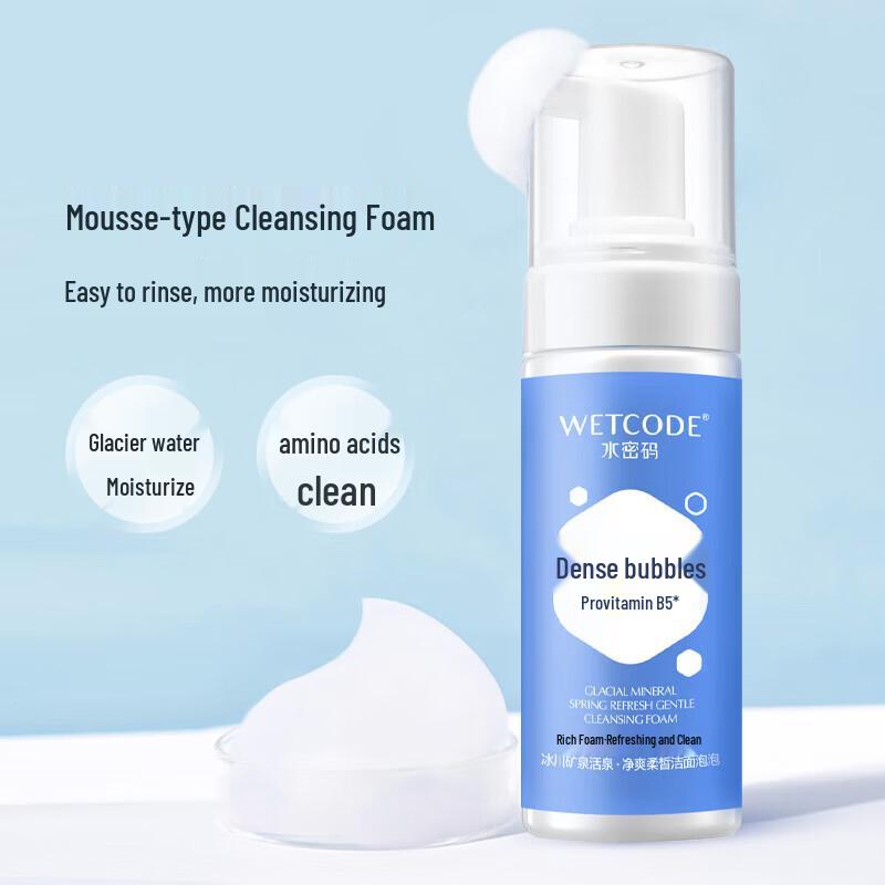 Water Secret Glacier Mineral Spring Mousse Cleanser