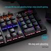 Проводная RGB механическая клавиатура и мышь Rapoo V500pro/V22s