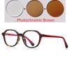 Leopard Frame Oval Prescription Glasses For The Nearsighted Teenage Students Myopia Glasses Finished 0 -0.5 -0.75 To -6.0