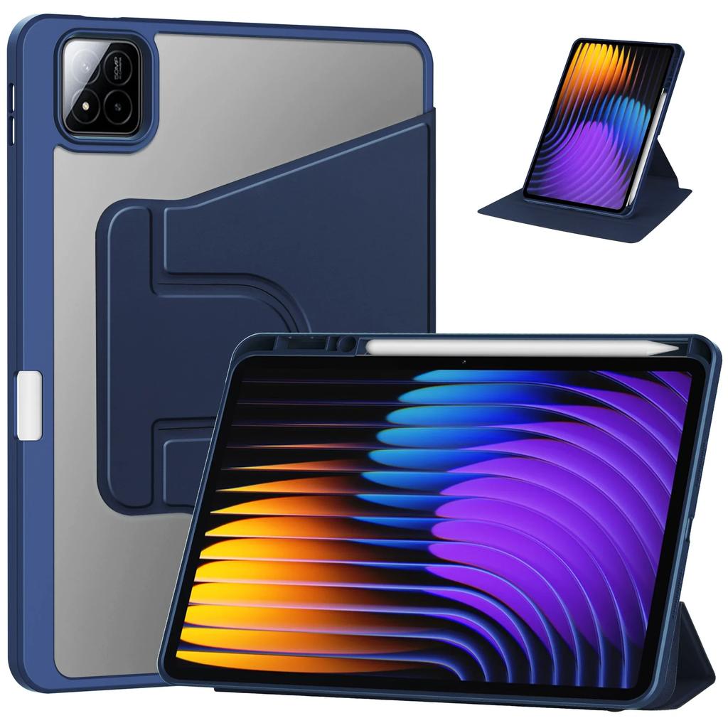 Чехол с поворотом на 360° для Pad 7 Чехол для Coque Pad 7 Pro Mi Pad 7 Чехол для планшета 11.2" с держателем для карандаша