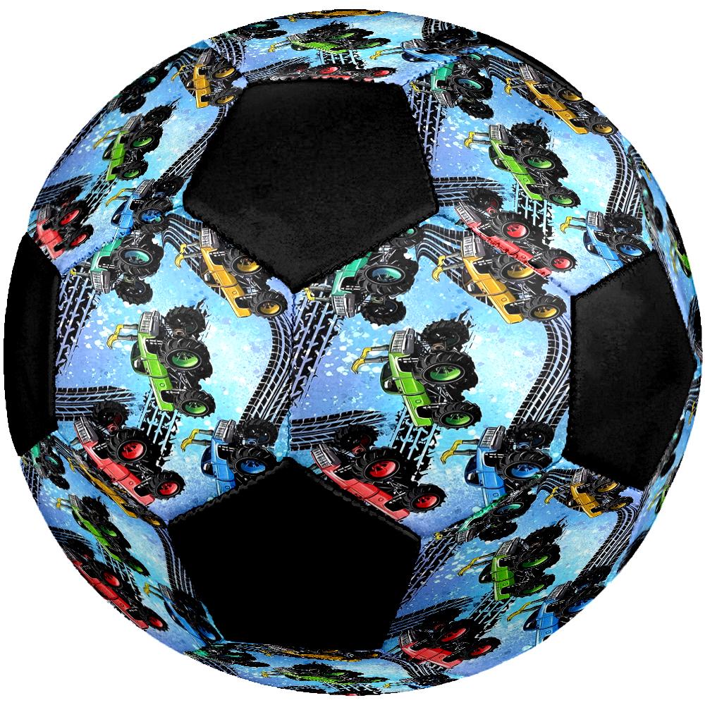 Truck Theme Size 5 Soccer Ball, Suitable for Both Indoor and Outdoor Matches, a Gift Suitable for Everyone.