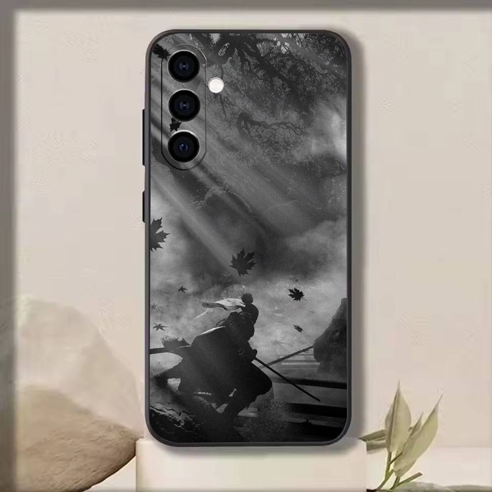 Sekiro Shadows Die Twice Чехол для телефона Samsung Galaxy A73,A72,A71,A70,A53,A52,A51, Мягкий силиконовый черный чехол