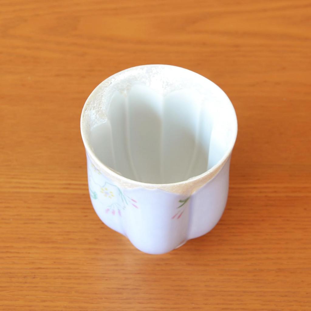 Perfect for Celebrating 90th This Arita Ware Shaped Like a Cherry Blossom Features a Purple No Design and Comes with a Message Card and a Wooden Box