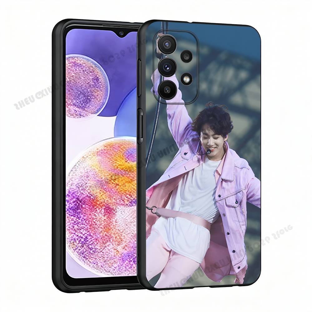 Singer J-Jungkookk Silicone Protect Case For Samsung A21 31 51 53 20 22 30 32 42 50 70 Cover