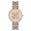 Авторизованный дилер [OLIVIA BURTON] Женские часы Olivia Burton ob24000090 Signature 36 мм Dogwood T Bar Серебряные белые и гвоздично-золотые часы с браслетом
