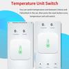 Powered by Tuya Thermometer Zigbee 3.0/Wifi Smart Temperature Humidity Sensor APP Smart Home Security Work With Google Home
