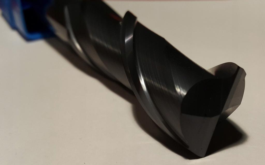Frez Węglikowy Vhm 12 X 30 X 75 2F 2 Pióra 45 Hrc
