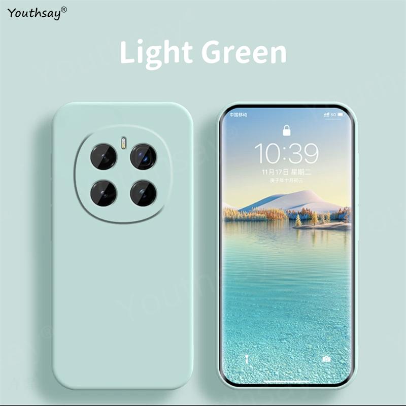 Для Honor Magic 7 Pro Жидкий силиконовый чехол Magic 7 Pro Чехол Funda Coque Мягкий TPU Телефон Бампер для Honor Magic 7 Pro