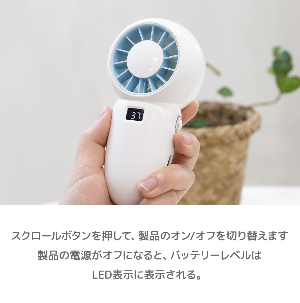 Набор из 4 портативных вентиляторов FluleForest Jet Handy с 100 уровнями регулировки воздушного потока, подставкой, ремешком, USB-вентилятор, Вентилятор, Белый, Вентилятор, Регулировка, Тип, Перезаряжаемый,