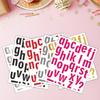 Diy Birthday Party Beautification Wall Stickers with A Hand-painted Notebook of 26 English Letters