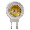 Bulb EU Plug Light Socket Splitter Wall Lamp Screw Converter Socket Adapter Bulb Base Lamp Holder