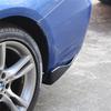 Pair Car Bumper Spoiler Rear Lip For car Sedan Most Vehicles, Product may Require Drilling Holes