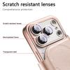 Для iPhone 17 Pro Max 5G Роскошный Чехол RFID Кожаный 360 Защита ЛИНЗ Отстегивающийся 2-в-1 Кошелек Funda iPhone 17 Pro iPhone17 Air Чехол