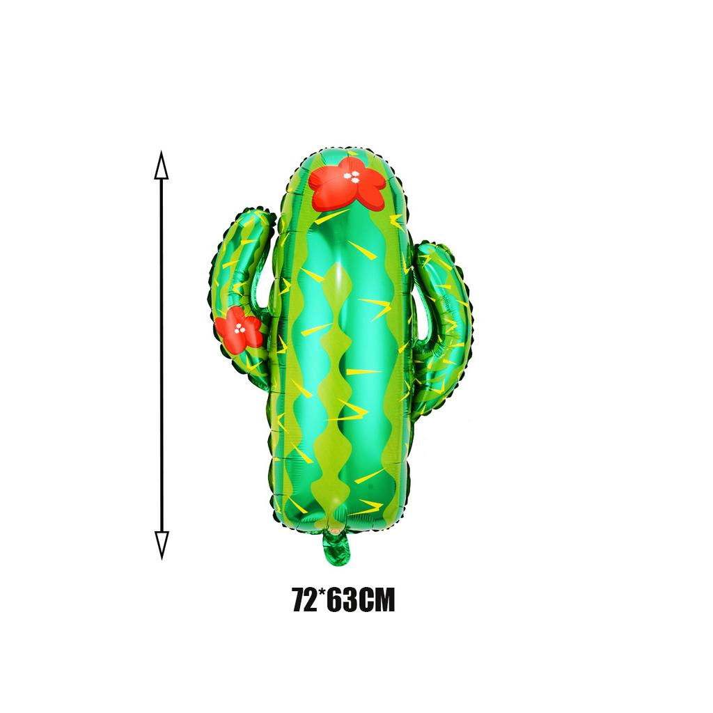 Мексика Фиеста Кактус Тематическая Вечеринка Тако Воздушные Шары Вечерние Алюминиевые Шары Мексиканская Вечеринка Сувениры Декор Поставки