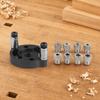 Aluminum Alloy Drill Guide Locator Vertical Design Vertical Self Centering Jig  Woodworking