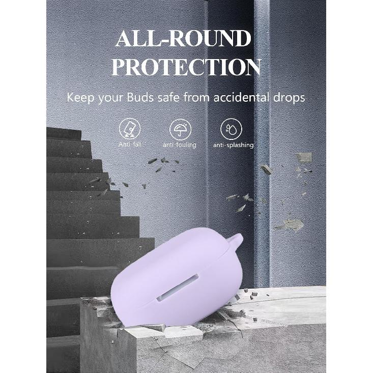 Case for Soundcore P31i by Anker Earbuds 2025 New, WUNIAK Soft Silicone Protective Portable Scratch Shock Resistant Shell with Cleaner Kit &