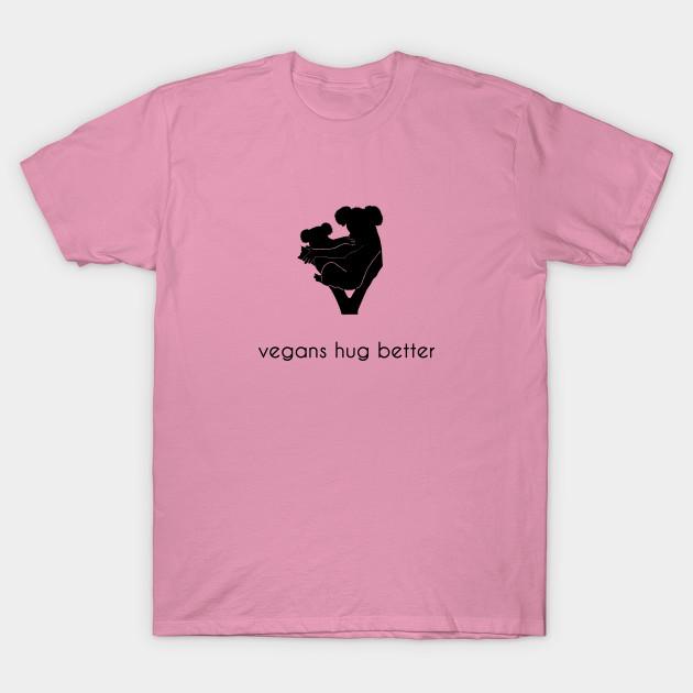 Футболка женская Vegans Hug Better Harajuku Print Kawaii футболка летняя женская футболка с коротким рукавом топ футболка