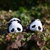 Creative Panda Ornament: Resin Flower Pot & Fish Tank Décor