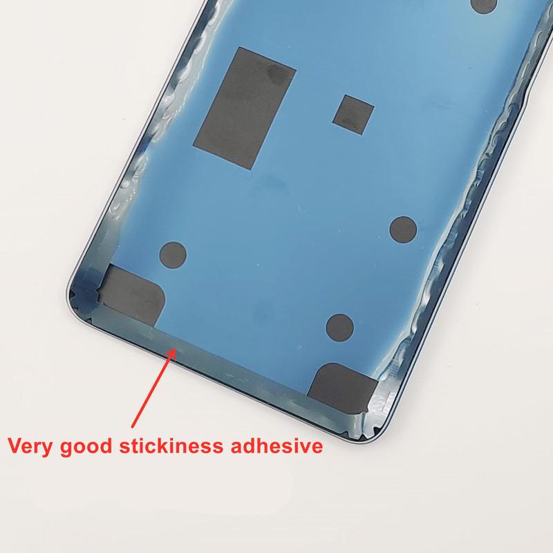 Для Xiaomi 11T 11T Pro 5G Стеклянная крышка аккумулятора Жесткая задняя панель Корпус задней крышки Mi 11T Pro + Наклейка Клейкий ЛОГОТИП