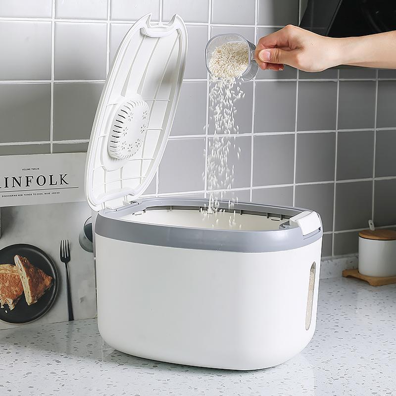 Кухонная коллекция, нано-ведро, защищенное от насекомых, влагостойкое, герметичный цилиндр для риса, зерно для собак, бытовая коробка для хранения риса