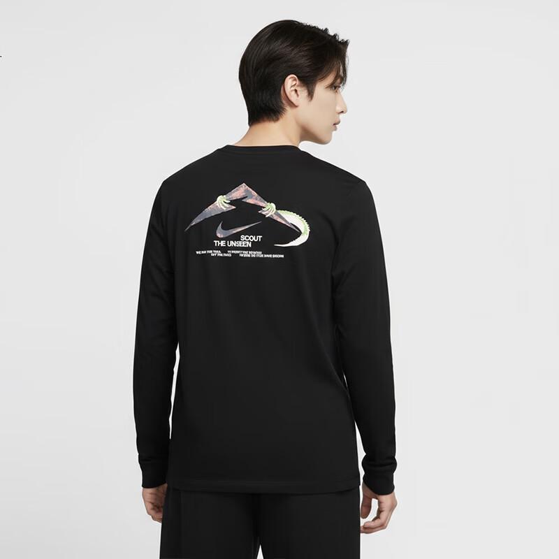 Nike Мужская толстовка с круглым вырезом Dri-FIT