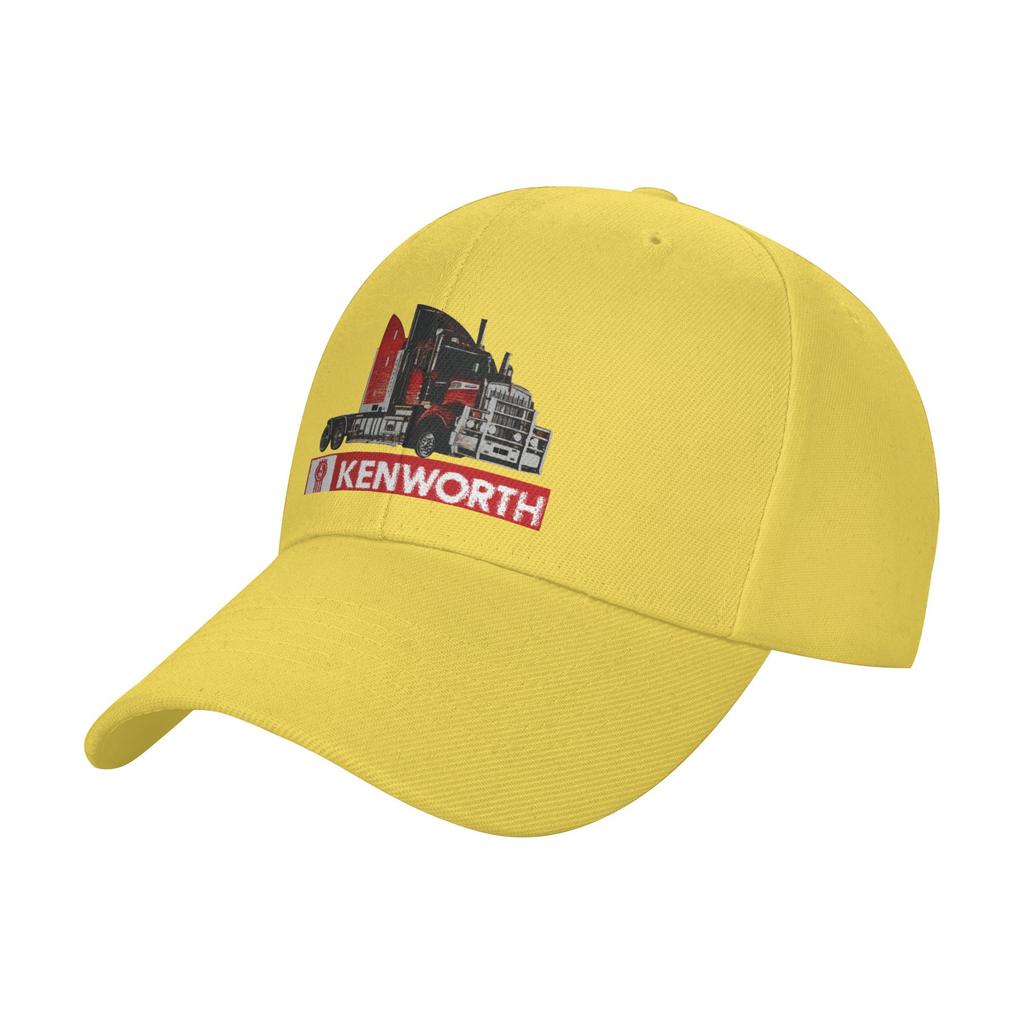 Kenworth Truck Peterbilt Camiseta Curved Brim Baseball Cap Denim Sun Hat Brand Unisex Caps