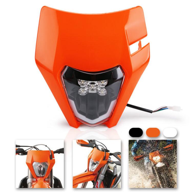 Крышка фары H9 для переднего обтекателя внедорожного мотоцикла KTM.
