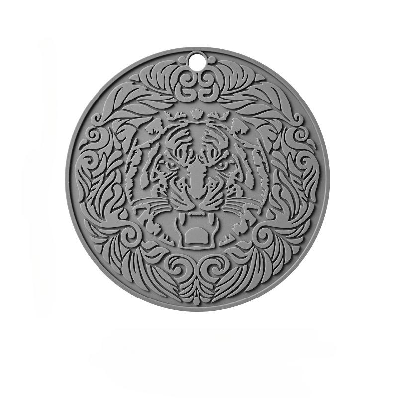 Кухонный силиконовый коврик Круглая подставка Водонепроницаемая подставка под приборы Термостойкая подставка под кастрюлю Подставка под чашку Украшения для дома и столовые принадлежности