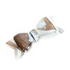 Sophisticated Acetate Hair Claw Clips In Vintage Milk Coffee Color For Chic Women's Hair Accessories