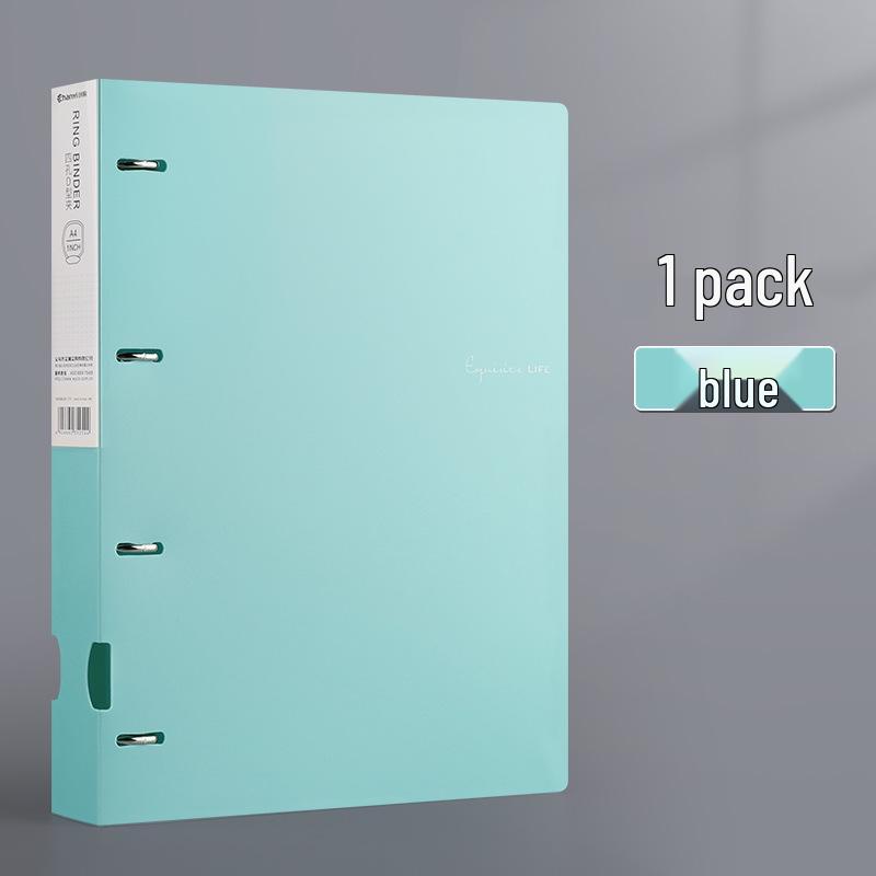 Colored A4 Loose-leaf Index Dividers with 11 Holes - Numbered and Lettered Tabs