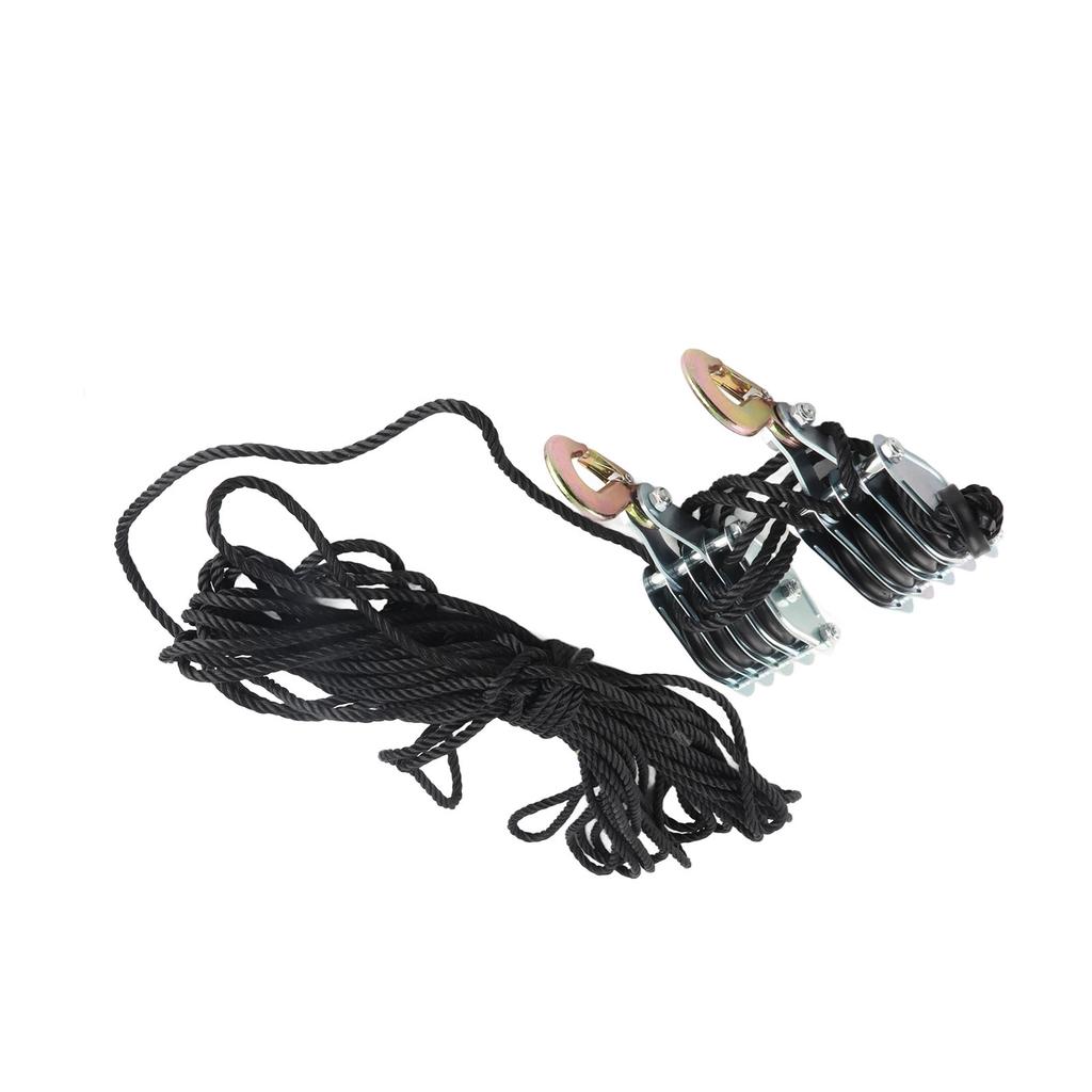 Система канатных подъемных шкивов 4400 фунтов 8:1-позиционный подъемный механизм повышенной грузоподъемности для подъема тяжелых предметов.