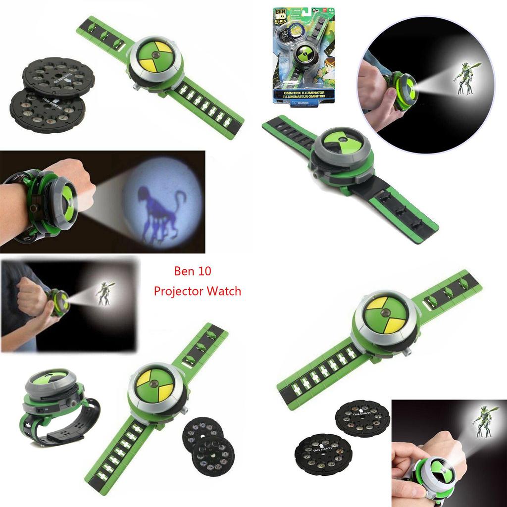 Захватывающие часы-проектор Ben 10 Alien Force Omnitrix Illuminator, подарок для детей