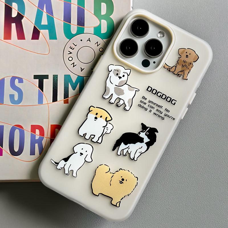 Чехол Zhitai для iPhone 14/15/16Pro Max с рисунком в виде желе